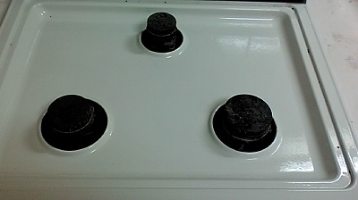 ガスレンジクリーニング後